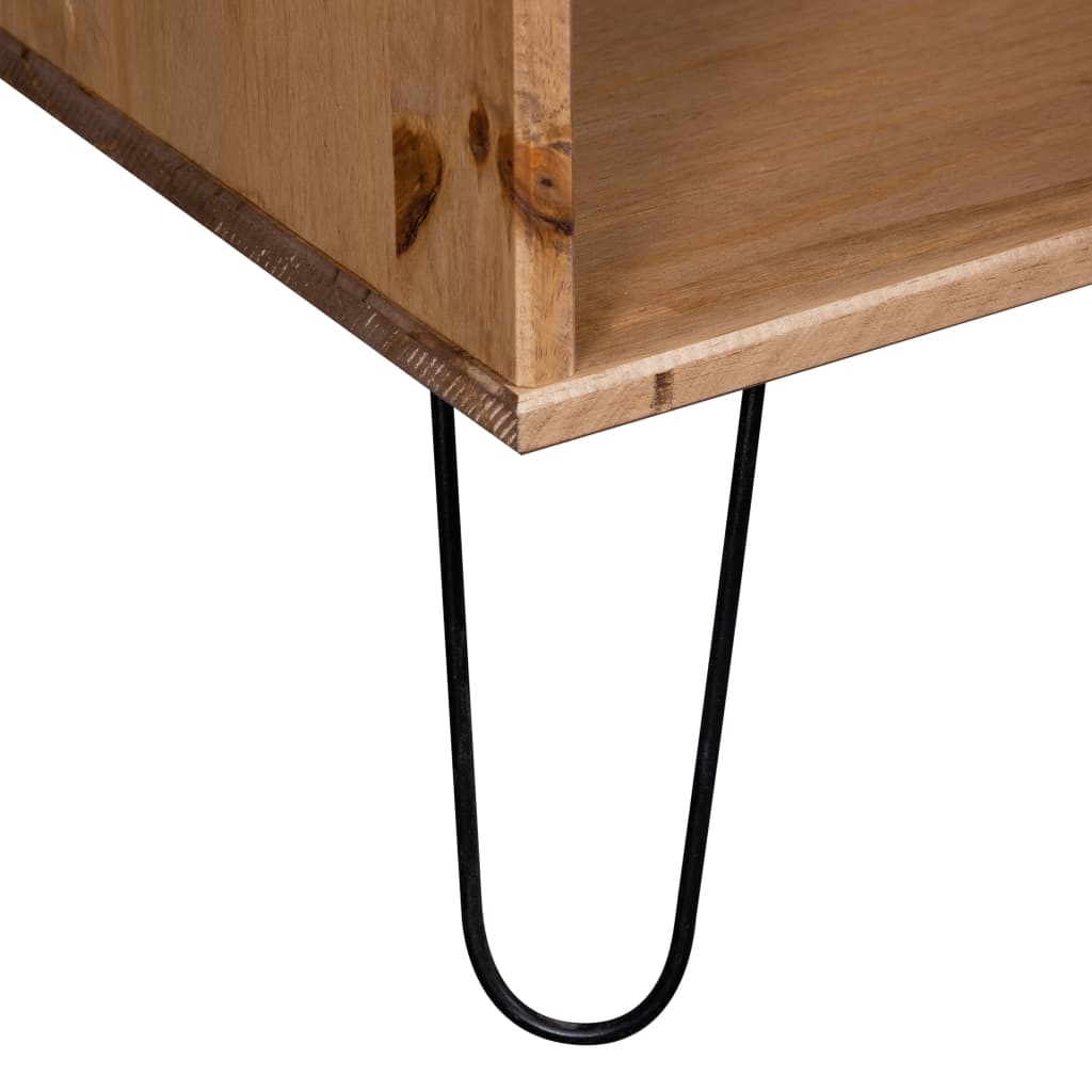 Mesa de centro New York madera maciza pino madera clara