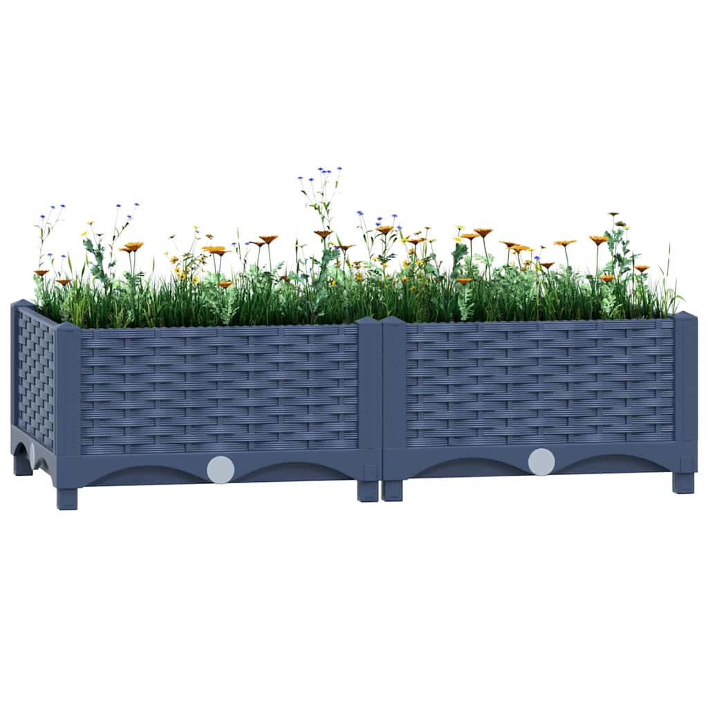 Arriate 120x40x23 cm polipropileno