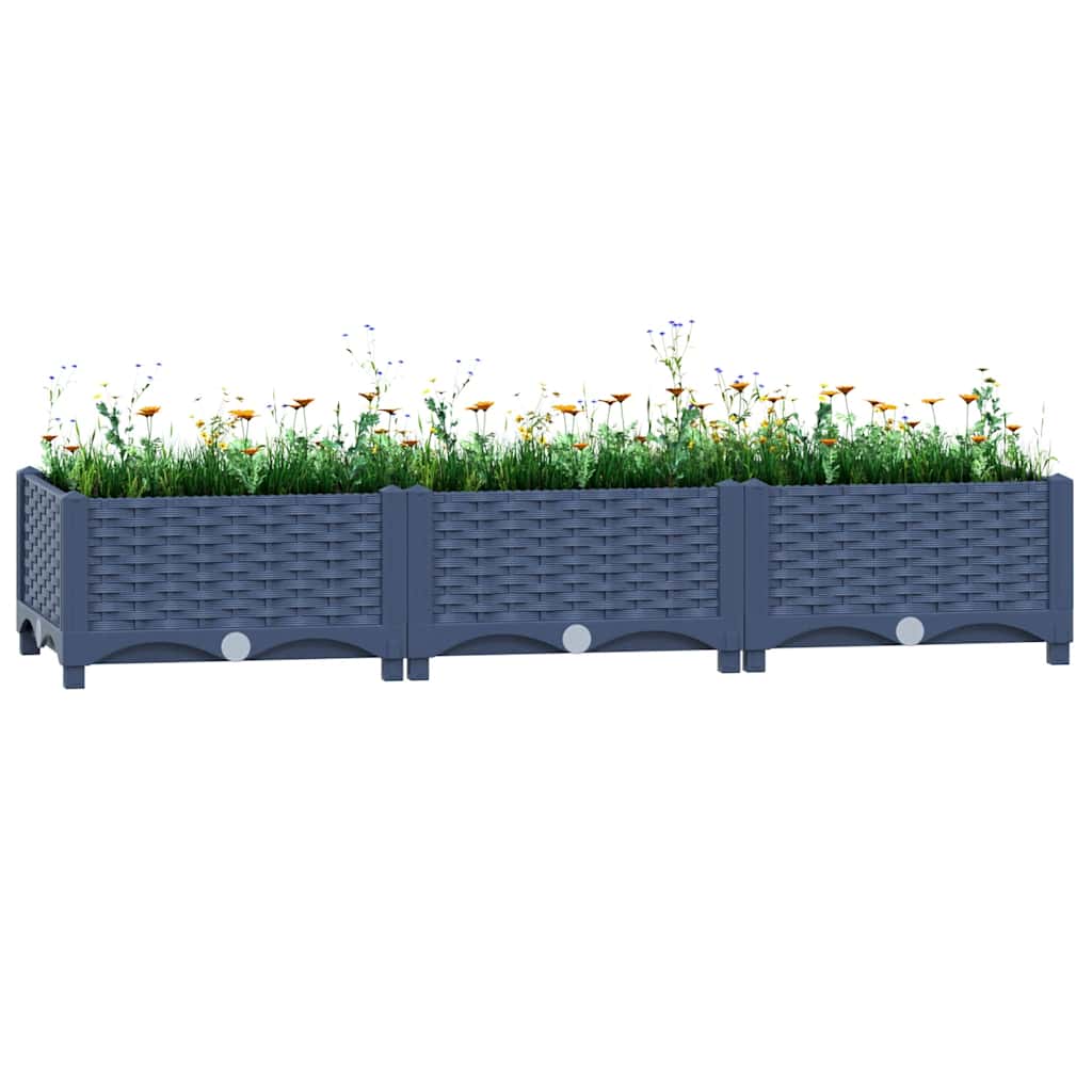 Arriate 120x40x23 cm polipropileno