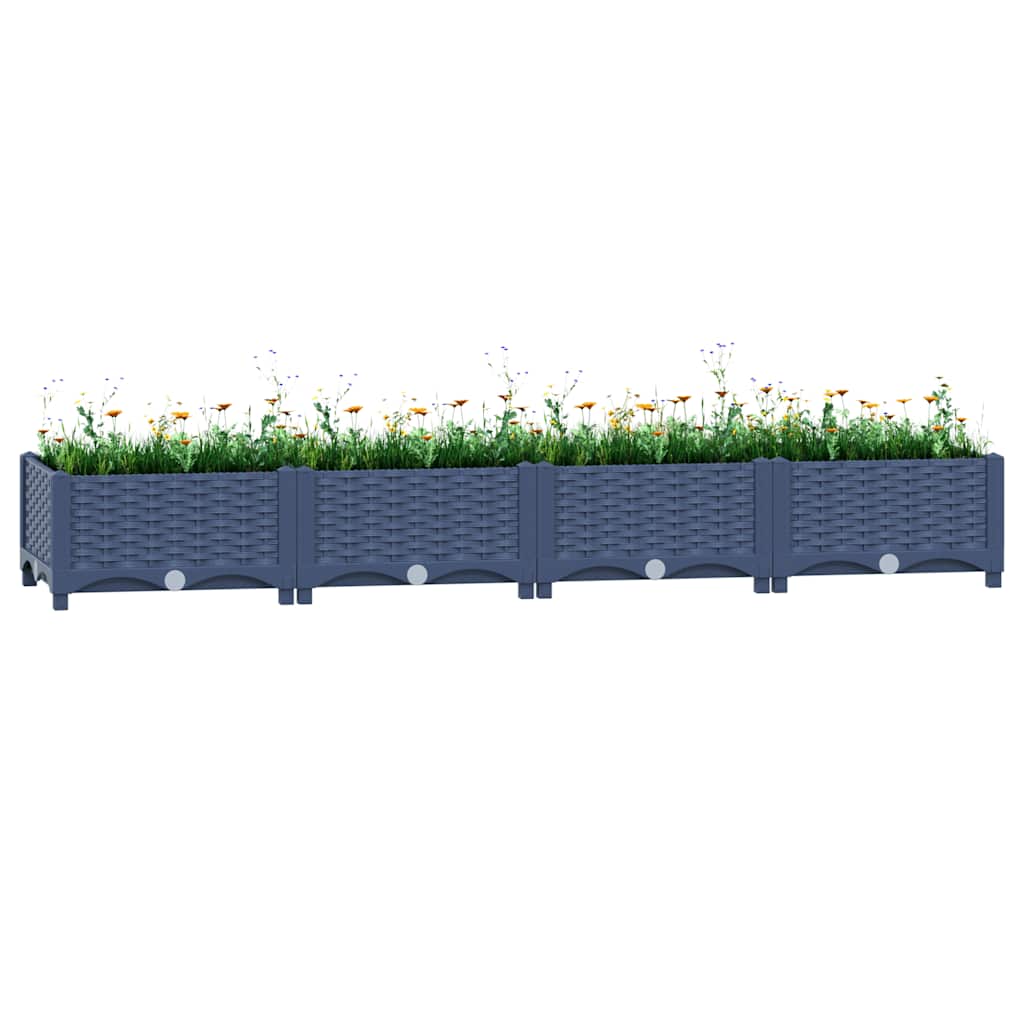Arriate 120x40x23 cm polipropileno