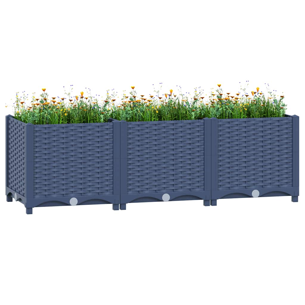 Arriate 120x40x23 cm polipropileno