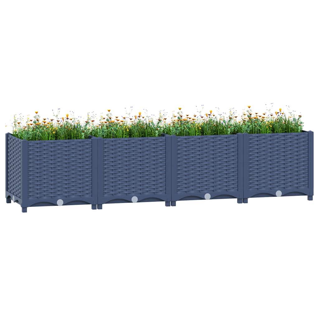 Arriate 120x40x23 cm polipropileno