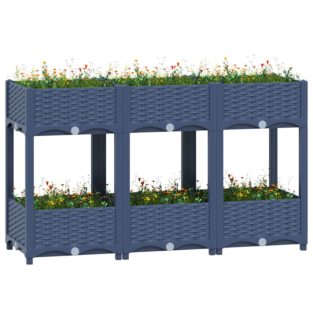 Arriate 120x40x23 cm polipropileno