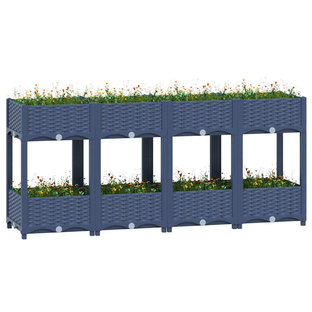 Arriate 120x40x23 cm polipropileno