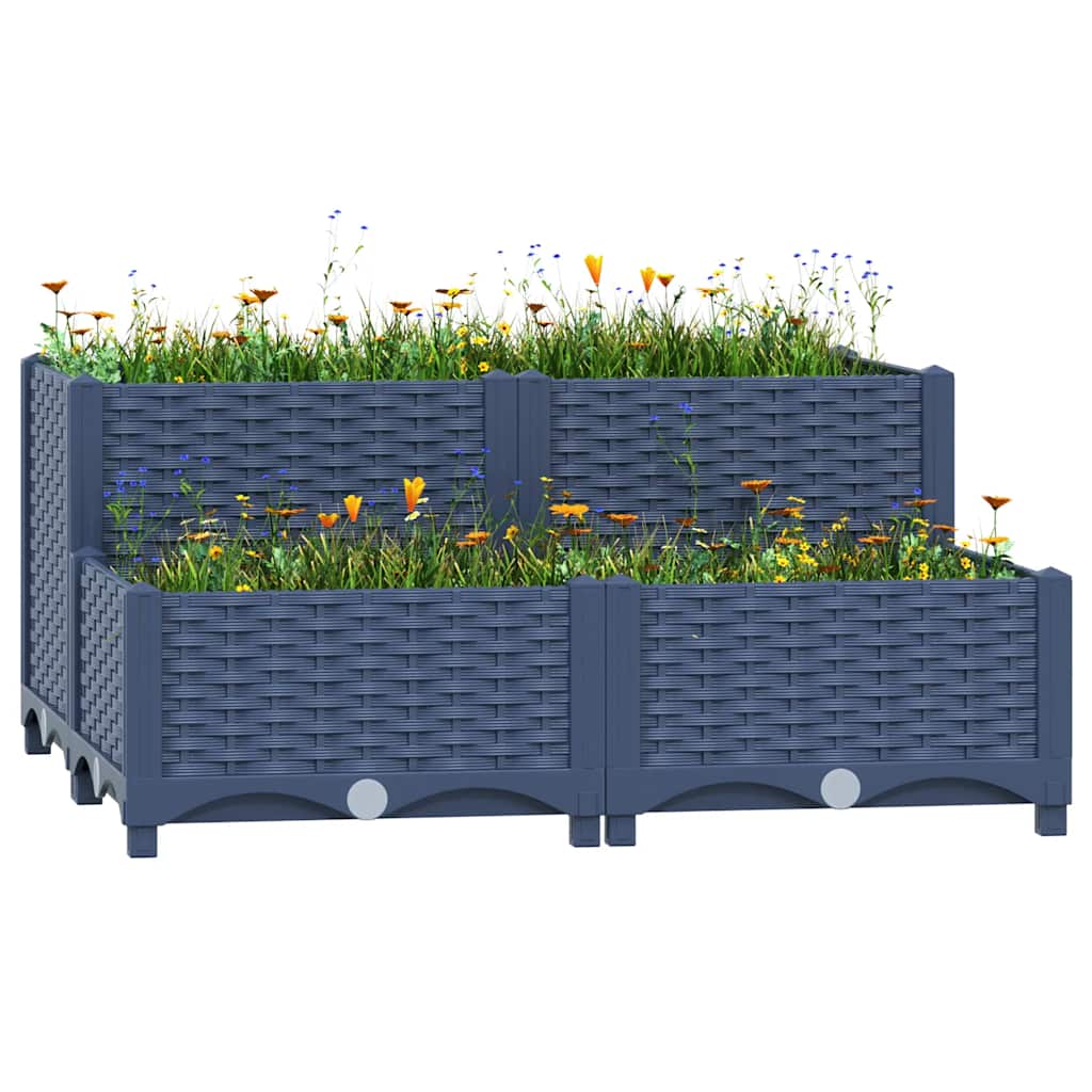 Arriate 120x40x23 cm polipropileno