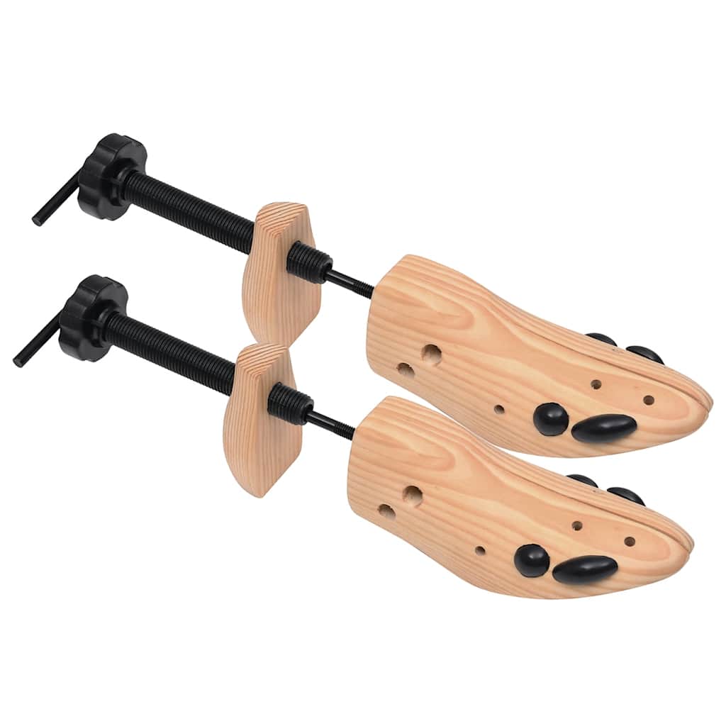 Hormas de zapato 2 pares madera maciza de pino número 36-40
