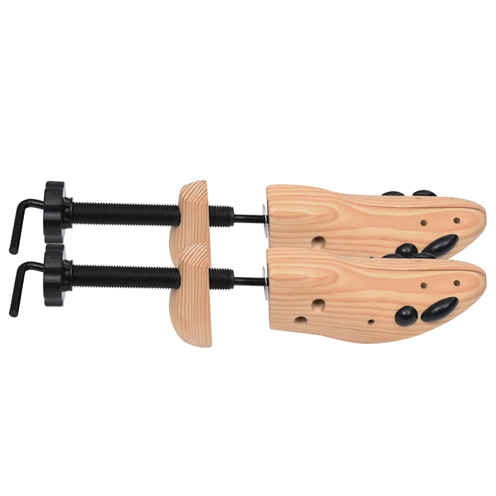 Hormas de zapato 2 pares madera maciza de pino número 36-40