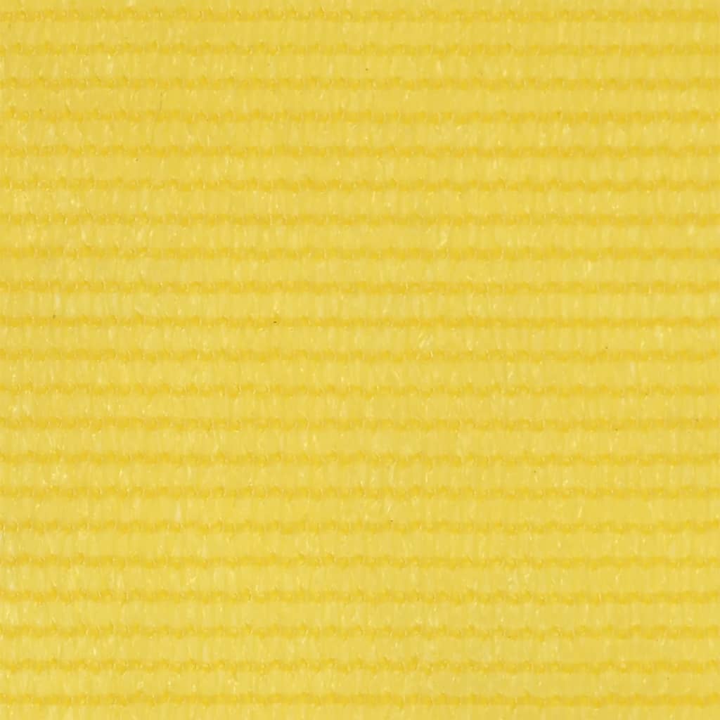 Toldo para balcón HDPE amarillo 90x500 cm