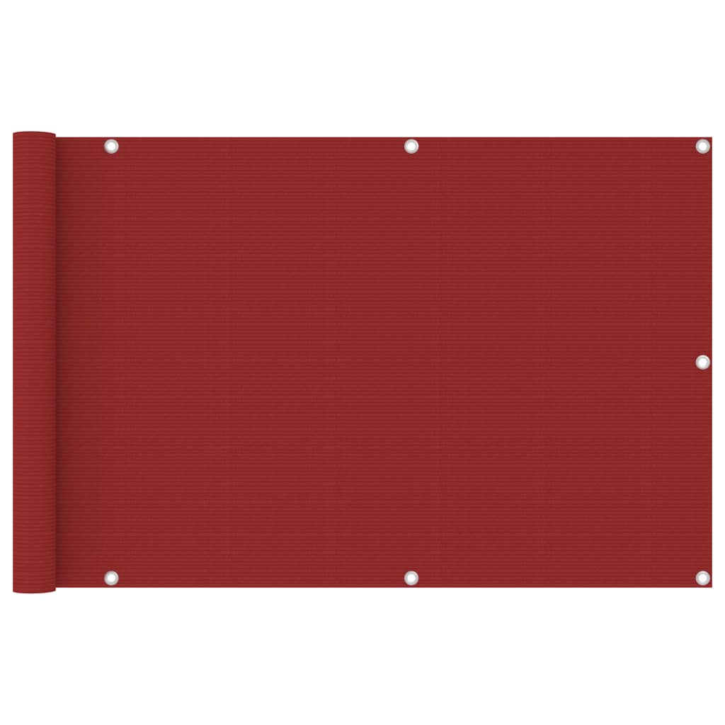 Toldo para balcón HDPE amarillo 120x300 cm