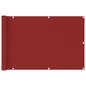 Yellow HDPE balcony awning 120x300 cm