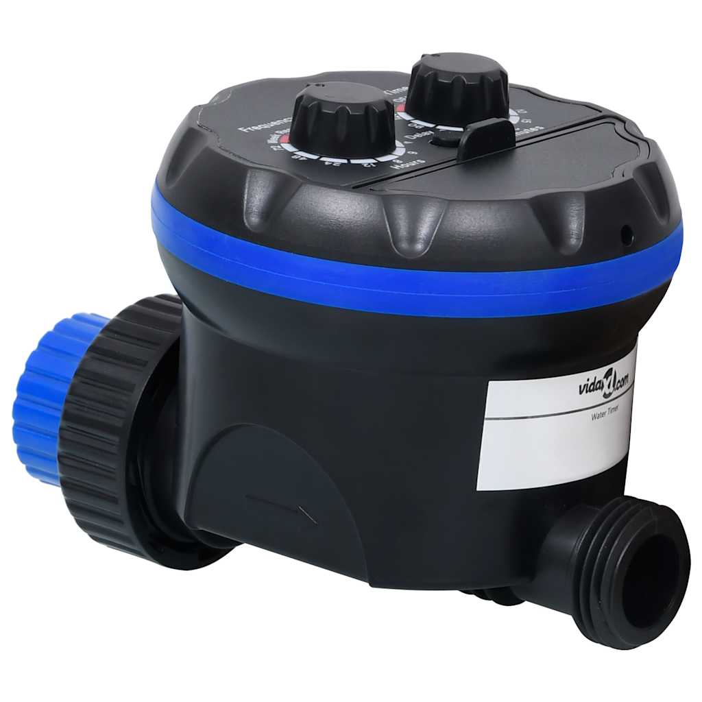 Temporizador de agua de salida única con válvulas de bola