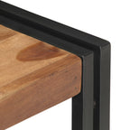 Mueble de TV de madera maciza 120x30x40 cm