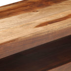 Mueble de TV de madera maciza 120x30x40 cm