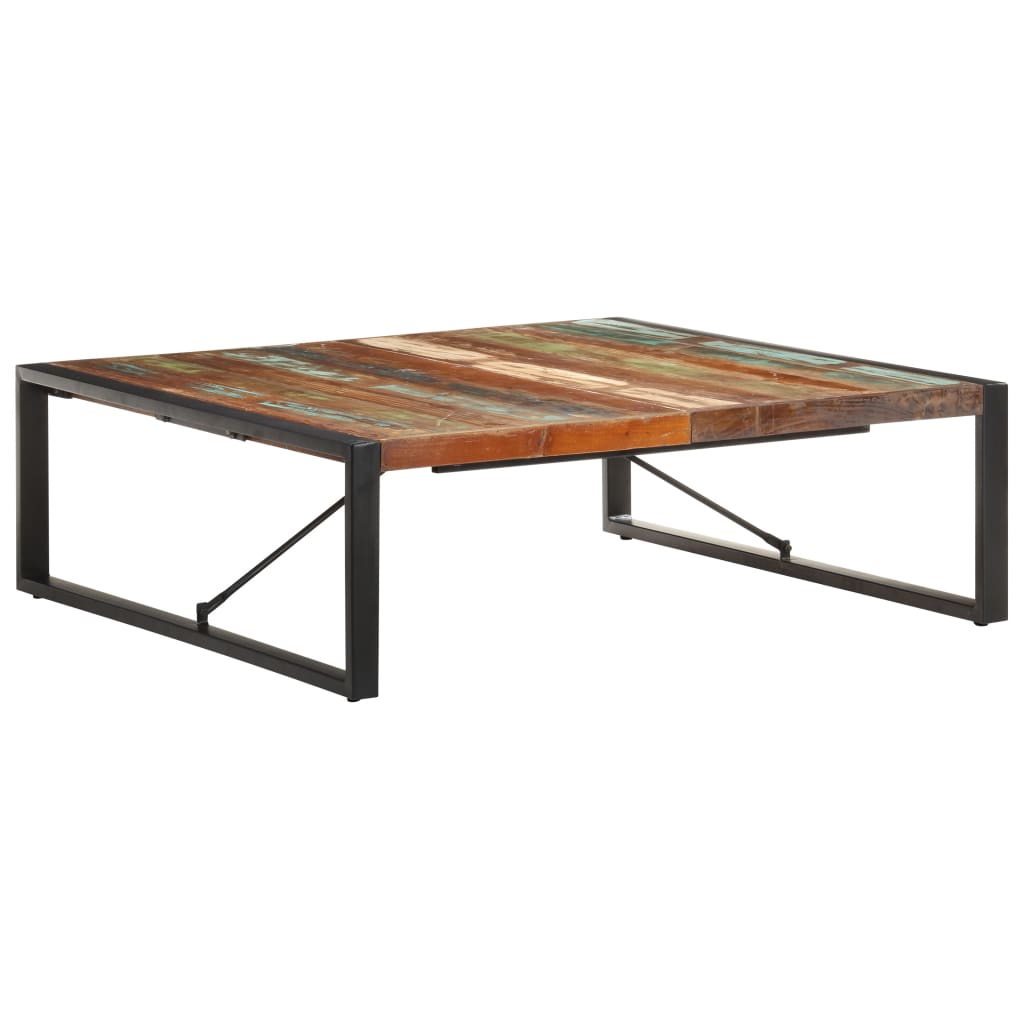 Reclaimed Solid Wood Coffee Table 120x120x40 cm