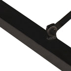 Mesa de centro de madera de mango rugosa 180x90x40 cm