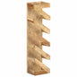 Wine rack for 5 bottles, solid mango wood