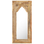 Espejo de madera maciza de mango 50x3x110 cm