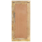 Espejo de madera maciza de mango 50x3x110 cm