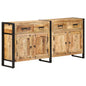 Aparador de madera maciza de mango 172x35x80 cm