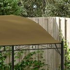 Toldo parasol gris taupe 3x2,4 cm 180 g/m²