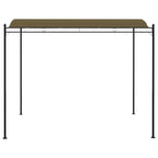 Toldo parasol gris taupe 3x2,4 cm 180 g/m²