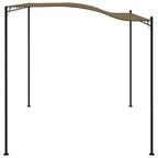 Toldo parasol gris taupe 3x2,4 cm 180 g/m²