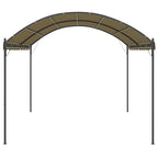 Cenador gris taupe 4x3x2,6 m 180 g/m²