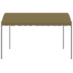 Cenador gris taupe 4x3x2,6 m 180 g/m²