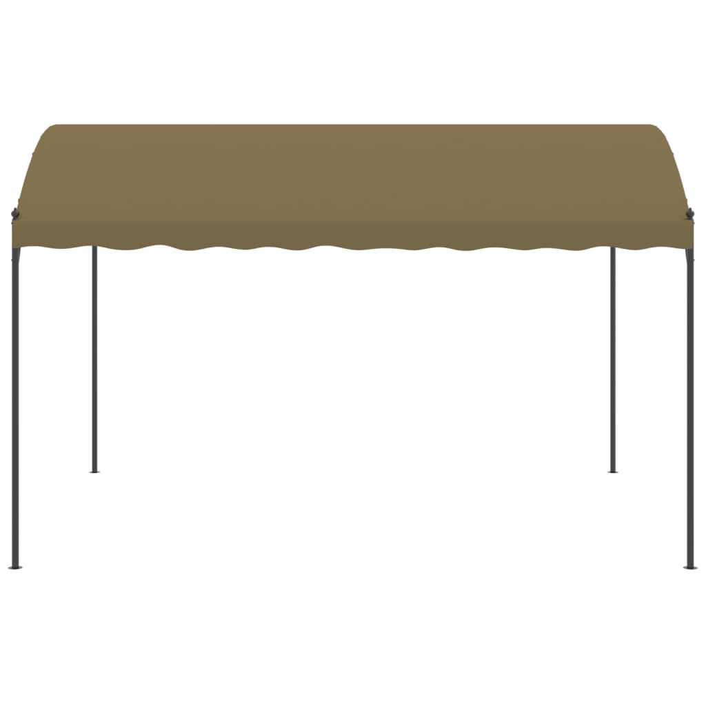 Cenador gris taupe 4x3x2,6 m 180 g/m²