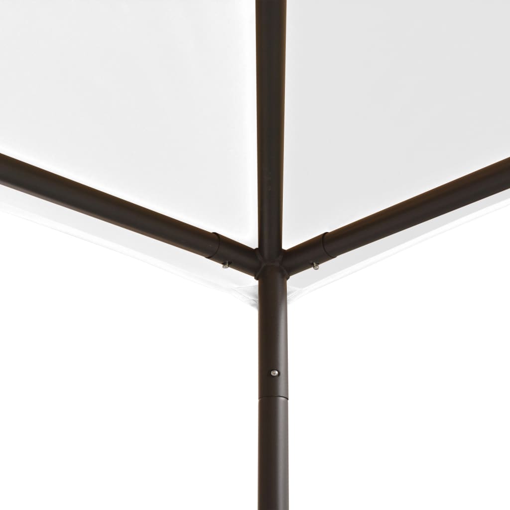Cenador blanco 3x3x2,9 m 180 g/m²