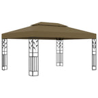 Cenador blanco crema 530x350x265 cm