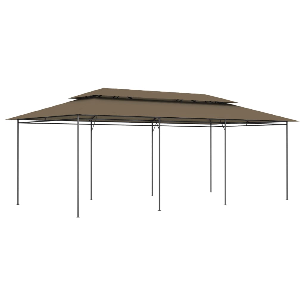 Tenda de jardim 600x298x270 cm branco 180g/m²