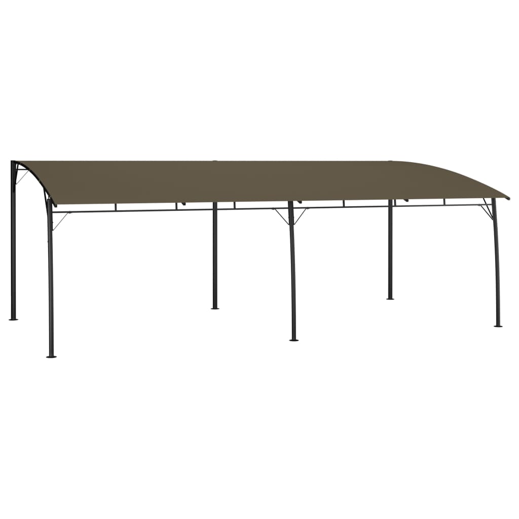 Toldo parasol de jardín color crema 3x3x2,55 m