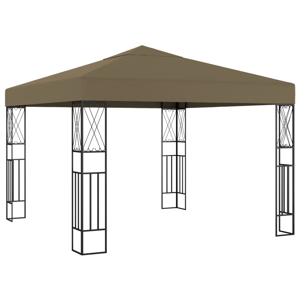 Cenador de antracita 300x400 cm