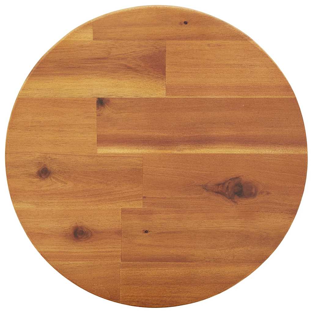 Taburetes de cocina 4 unidades madera maciza de acacia