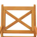 Sillas de comedor de jardín 2 uds madera maciza de acacia