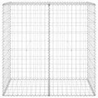Muro de gaviones con cubiertas acero galvanizado 100x60x100 cm