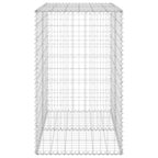 Muro de gaviones con cubiertas acero galvanizado 100x60x100 cm