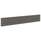 Muro de gaviones con cubiertas acero galvanizado 100x60x100 cm