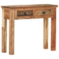 Mesa consola madera de acacia y madera reciclada 90,5x30x75cm