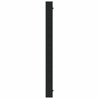 Estructura de banco de trabajo 2 uds metal 55x(69-95,5)cm negro