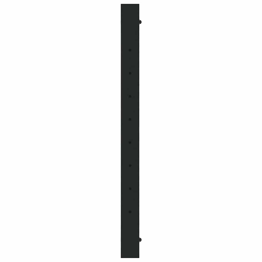 Estructura de banco de trabajo 2 uds metal 55x(69-95,5)cm negro