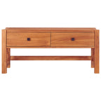 Mueble de TV de madera de teca 100x40x45 cm