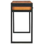 Escritorio con 2 cajones madera de teca 100x40x75 cm