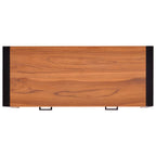 Escritorio con 2 cajones madera de teca 100x40x75 cm
