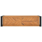Banco de madera maciza de teca 120 cm