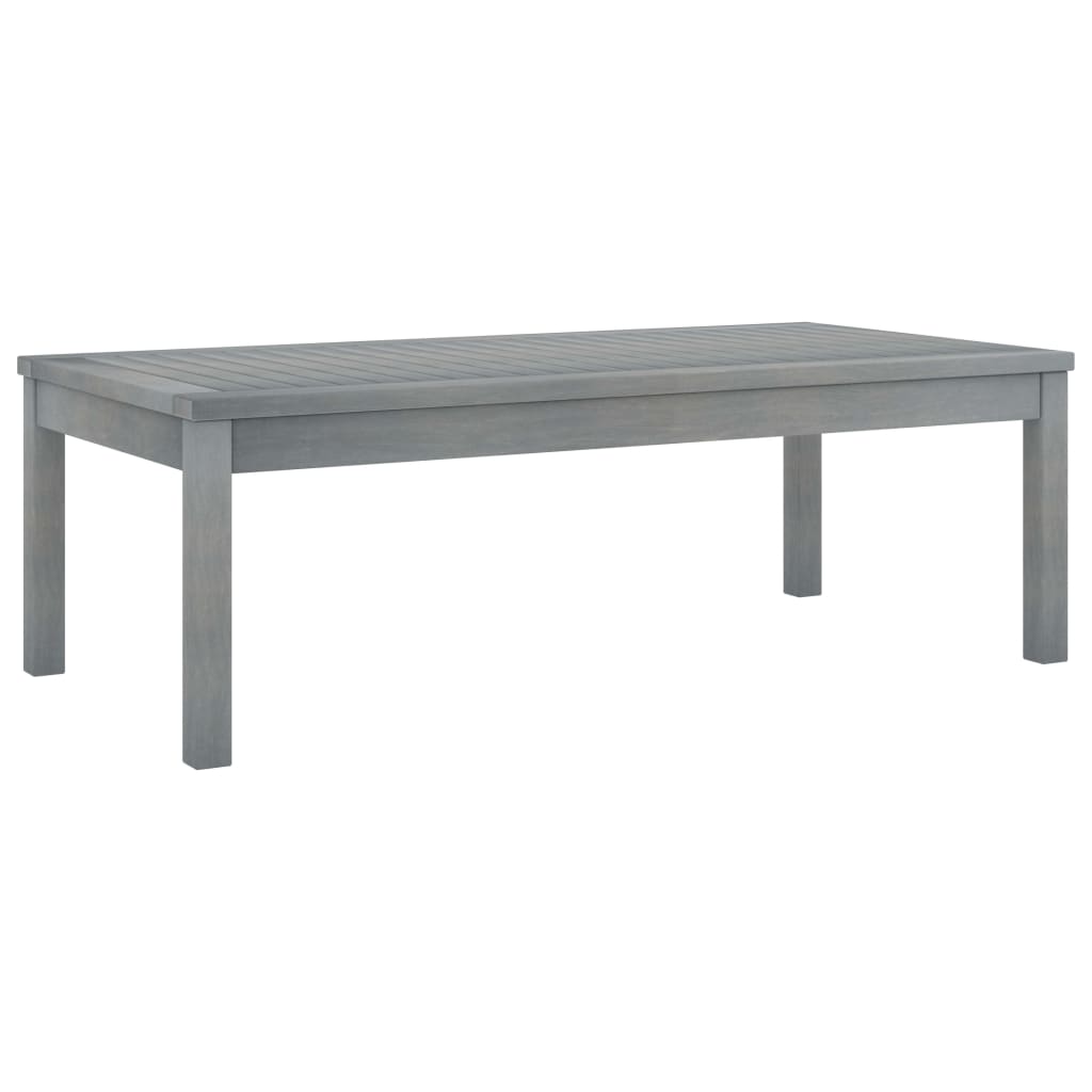 Juego muebles de jardín 4 piezas y cojines madera acacia maciza