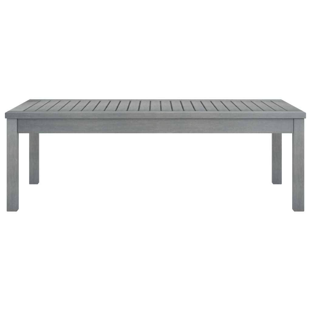Juego muebles de jardín 4 piezas y cojines madera acacia maciza