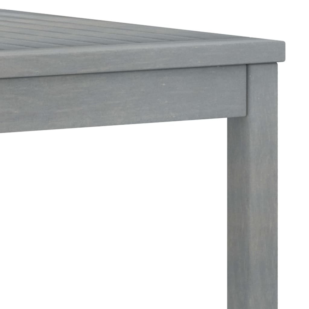 Juego muebles de jardín 4 piezas y cojines madera acacia maciza