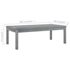 Juego muebles de jardín 4 piezas y cojines madera acacia maciza